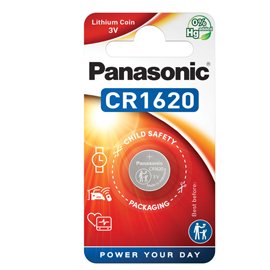 Micropila CR1620 - a pastiglia - litio - Panasonic - blister 1 pezzo
