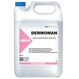 76484 Sapone liquido Dermoman - fiorito - sporco medio - Alca - tanica da 5 L