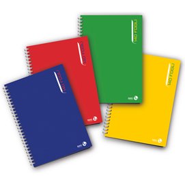 77346 Blocco notes - spiralato sul lato lungo - 4mm - 22