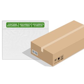 80435 Busta adesiva Speedy Doc - con stampa "contiene documenti" - C5 (23 x 16