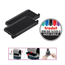 80945 Tampone di ricambio 6/4914 - nero - Trodat - conf. 2 pezzi