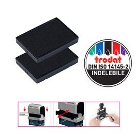 80946 Tampone di ricambio 6/4929 - nero - Trodat - conf. 2 pezzi