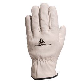 82246 Guanti da lavoro FBN49 - pelle pieno fiore di bovino - taglia 08 - bianco - Deltaplus