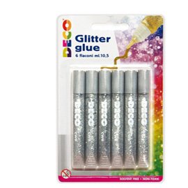 82426 Blister colla glitter - 10
