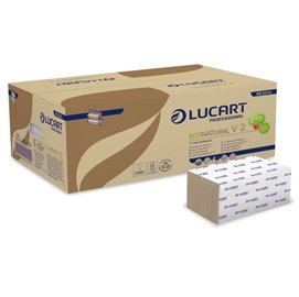 82485 Asciugamani piegati a V EcoNatural - 2 veli - 19