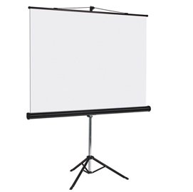 83340 Schermo di proiezione su treppiede - 150 x 150 cm - bianco - Bi-Office