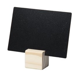 83353 Supporti wood per targhette - 6 targhette incluse - Securit - set 12 pezzi