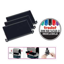 83440 Tampone di ricambio 6/4926 - nero - Trodat - conf. 3 pezzi