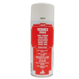 85296 Vernice finale lucido spray - 400 ml - Maimeri