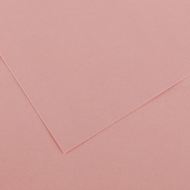 85572 Foglio Colorline - 70x100 cm - 220 gr - rosa confetto - Canson