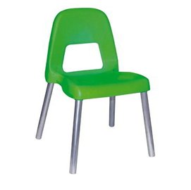 85995 Sedia per bambini Piuma - H 35 cm - verde - CWR