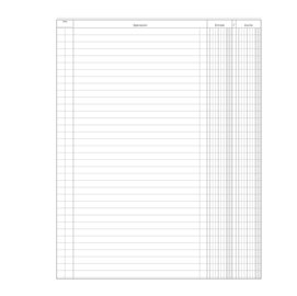 Registro Entrate-Uscite - 100 pagine - 31 x 24