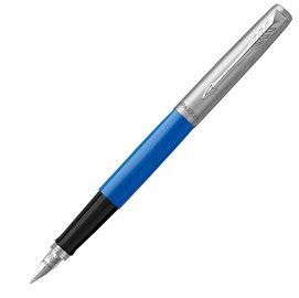 89031 Penna stilografica Jotter Original - punta M - fusto blu - Parker