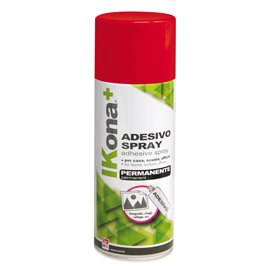 89150 Adesivo spray - permanente - 400 ml - IKona+
