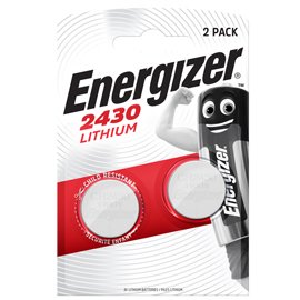 89499 Micropila CR2430 - 3V - a pastiglia - Lithium - Energizer - blister 2 pezzi