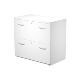 Classificatore Agorà - 2 cassetti - per cartelle sospese - 80 x 46 x 73 cm - bianco