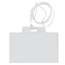 90006 Portanome Pass 3EC - con cordoncino trasparente - 9