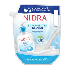 91503 Sapone liquido mani - ecoricarica 1 L - Nidra