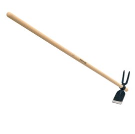 91927 Zappa quadra bidente - manico 125 cm - Verdemax