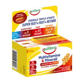92286 Integratore Multivitamine & Minerali - 30 compresse triplo strato (1