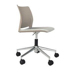 92348 Seduta Home/Office Alpha APGT - senza braccioli - beige - Unisit