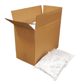 93784 Cuscini assorbenti - per oli ed idrocarburi - 25 x 25 cm - Carvel - Conf. 20 pezzi