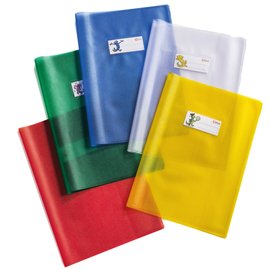 Coprimaxi Emysilk - c/alette - PVC - 180 mic - 21 x 30 cm - goffrato - trasparente - neutro - Colorosa