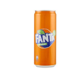 93824 Lattina Fanta Aranciata - 33 cl - Fanta