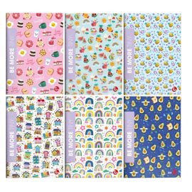 Maxiquaderno Be more Tiny - A4 - 36+2 fogli - 100gr - rigo di 3a - BM