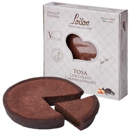 93900 Torta Tosa - cioccolato e caramello salato - 300 gr - Loison