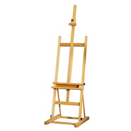 Cavalletto Studio - legno di faggio - altezza tela max 140 cm - 47 x 57 x 185 cm - DOM