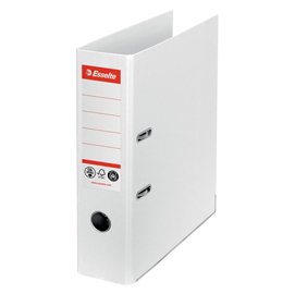 94148 Registratore a leva - CO2 neutral - A4 - dorso 75 mm - bianco - Esselte