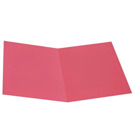 96197 Cartellina semplice - 145 gr - 25 x 34 cm - magenta - cartoncino manilla - Cartotecnica del Garda - conf. 100 pezzi