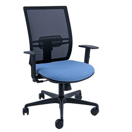 96249 Seduta operativa Combo CMB - con braccioli regolabili - celeste - Unisit