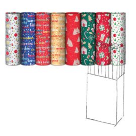 96320 Rotolo carta regalo natale - 2 x 0