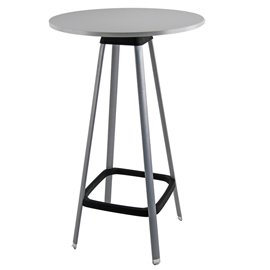 96512 Tavolo bar alto Tapas TAVTA - rotondo - grigio - Unisit