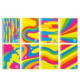 Maxiquaderno One Color Fantafluo - A4 - 5 mm - c/ margine - 21 fogli - 80 gr - Blasetti