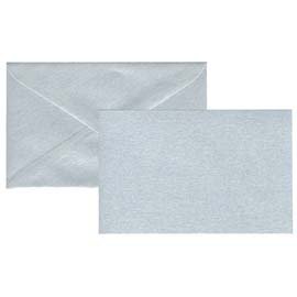 Biglietto natale neutro - con busta - 9 x 14 cm - argento - Rex Sadoch