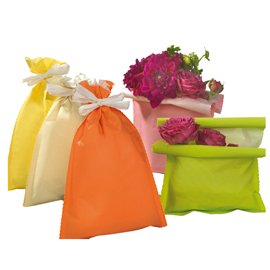 99309 Busta regalo Spring - 35 x 50 cm - 45 gr - carta - 5 colori assortiti - PNP - conf. 25 pezzi