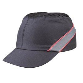 99474 Caschetto anti-urto AirColtan COLTAAINOSH - tipo baseball - taglia unica - nero/rosso - Deltaplus
