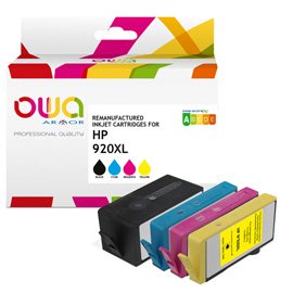 ARMK10319 Armor - Cartuccia ink Compatibile per HP 920XL - BK/C/M/Y - K10319OW - 50 ml/12ml-C