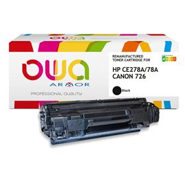 Armor - Toner Compatibile per Hp - Nero - CRG726 - 2.100 pag