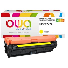 ARMK15586 Armor - Toner Compatibile per Hp CE742A - Giallo - 7.300 pag