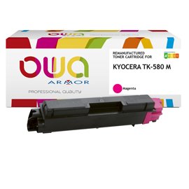Armor - Toner Compatibile per Kyocera TK-580M - Magenta - 2.800 pag
