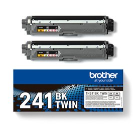 BROTN241BTWIN Brother - Bundle di 2 Toner - Nero - TN241BKTWIN - 2.500 pag