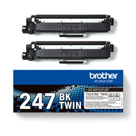 BROTN247BTWIN Brother - Bundle di 2 Toner - Nero - TN247BKTWIN - 3.000 pag