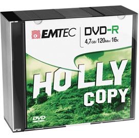 EMTVR471016SL Emtec - DVD-R - registrabile - ECOVR471016SL - 4