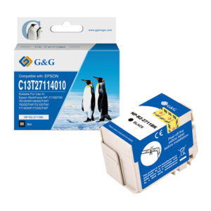 G&G - Cartuccia ink Compatibile per Epson WorkForce WF-3620DWF/WF-7110DTW/WF-7620DTWF - Nero