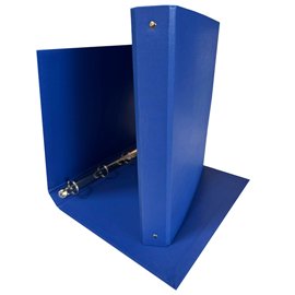 STL7020 Raccoglitore King - 22 x 30 cm - 4 anelli tondi 30 mm - dorso 4 cm - rivestimento in PP - blu - Starline