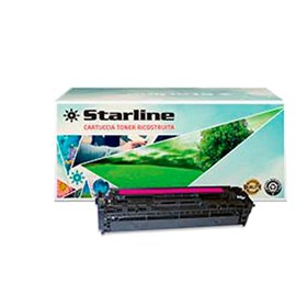STLHCB543A Starline - Toner Ricostruito - per HP 125A - Magenta - CB543A - 1.400 pag